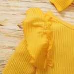Baby girl clothes, Newborn Baby Girl Clothes, Soft Long Sleeve Onesies Girl Collocation Pants and Headband - Image 5